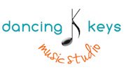 Dancing Keys Music Studio Logo